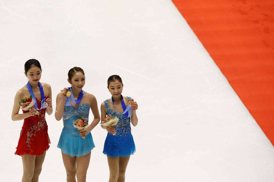 Giochi asiatici invernali. Le giovani stelle sul podio del pattinaggio figura (Reuters)